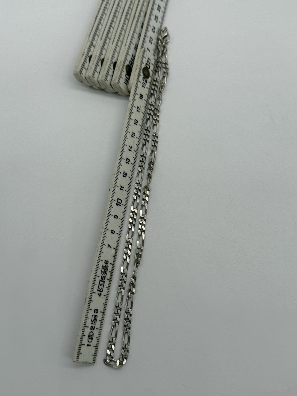 VINTAGE 925 SILBER FIGARO KETTE 27g 52cm