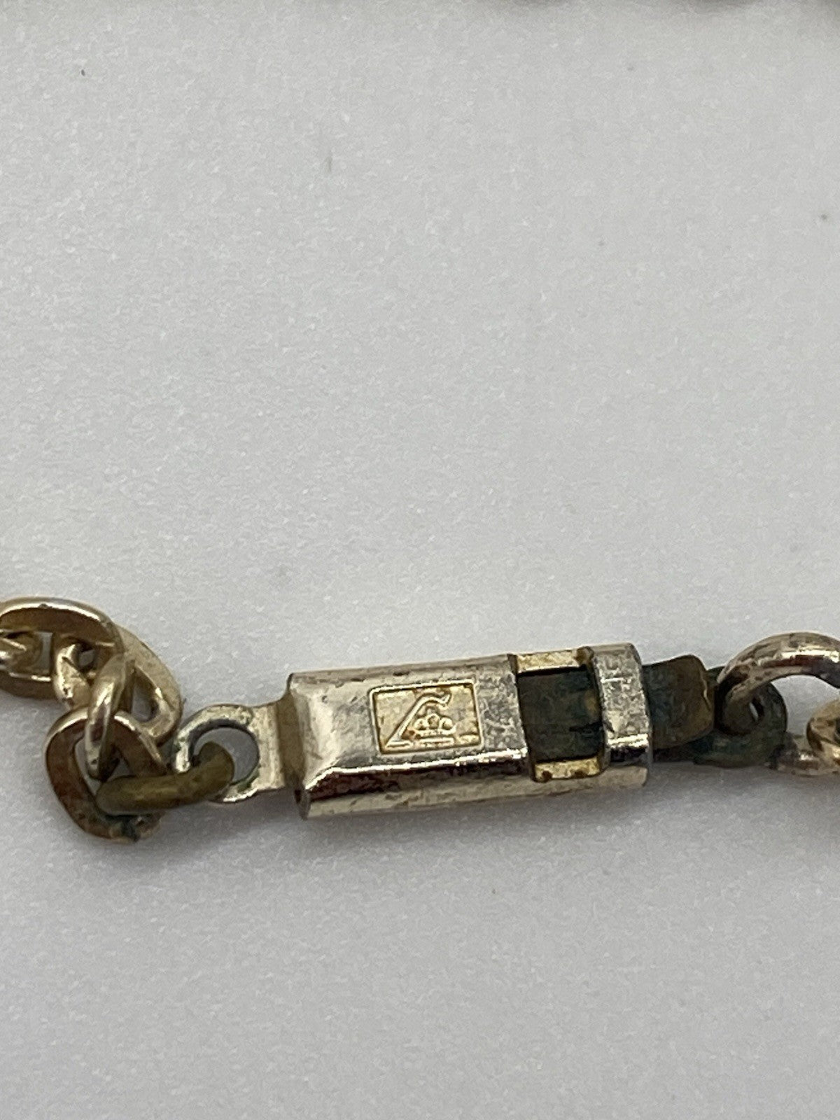 ANTIKES GROßES JESUS-KRUZIFIX KREUZ MIT KETTE