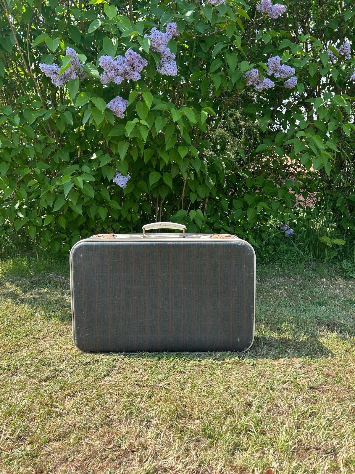 VINTAGE REISEKOFFER 50er JAHRE HARDCASE TASCHE OLDTIMER