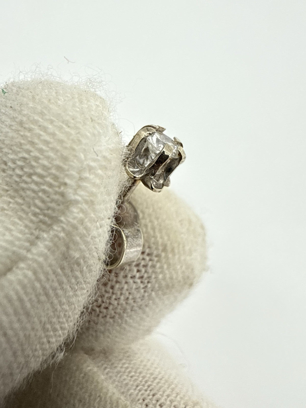 DIAMANT BRILLANT OHRSTECKER 333 WEIßGOLD