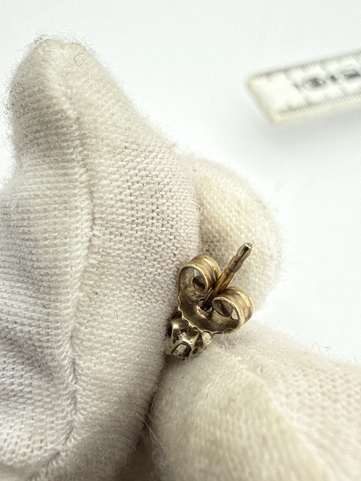 DIAMANT BRILLANT OHRSTECKER 375 GELBGOLD