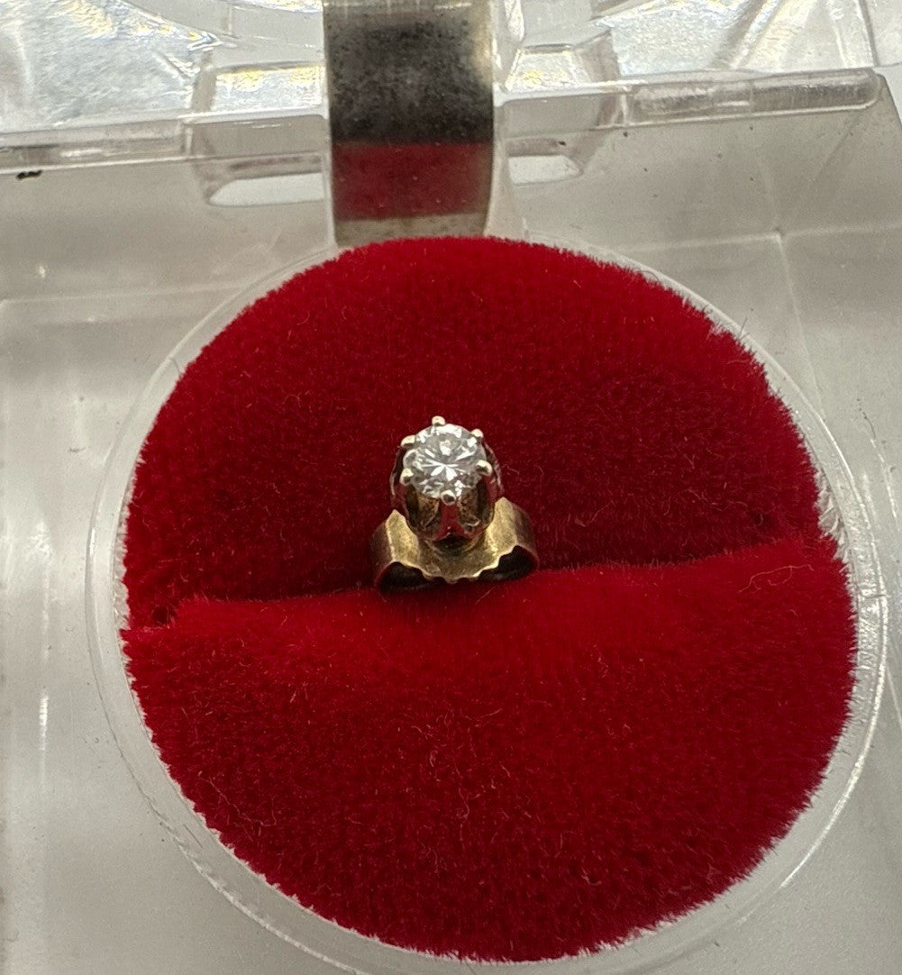DIAMANT BRILLANT OHRSTECKER 375 GELBGOLD