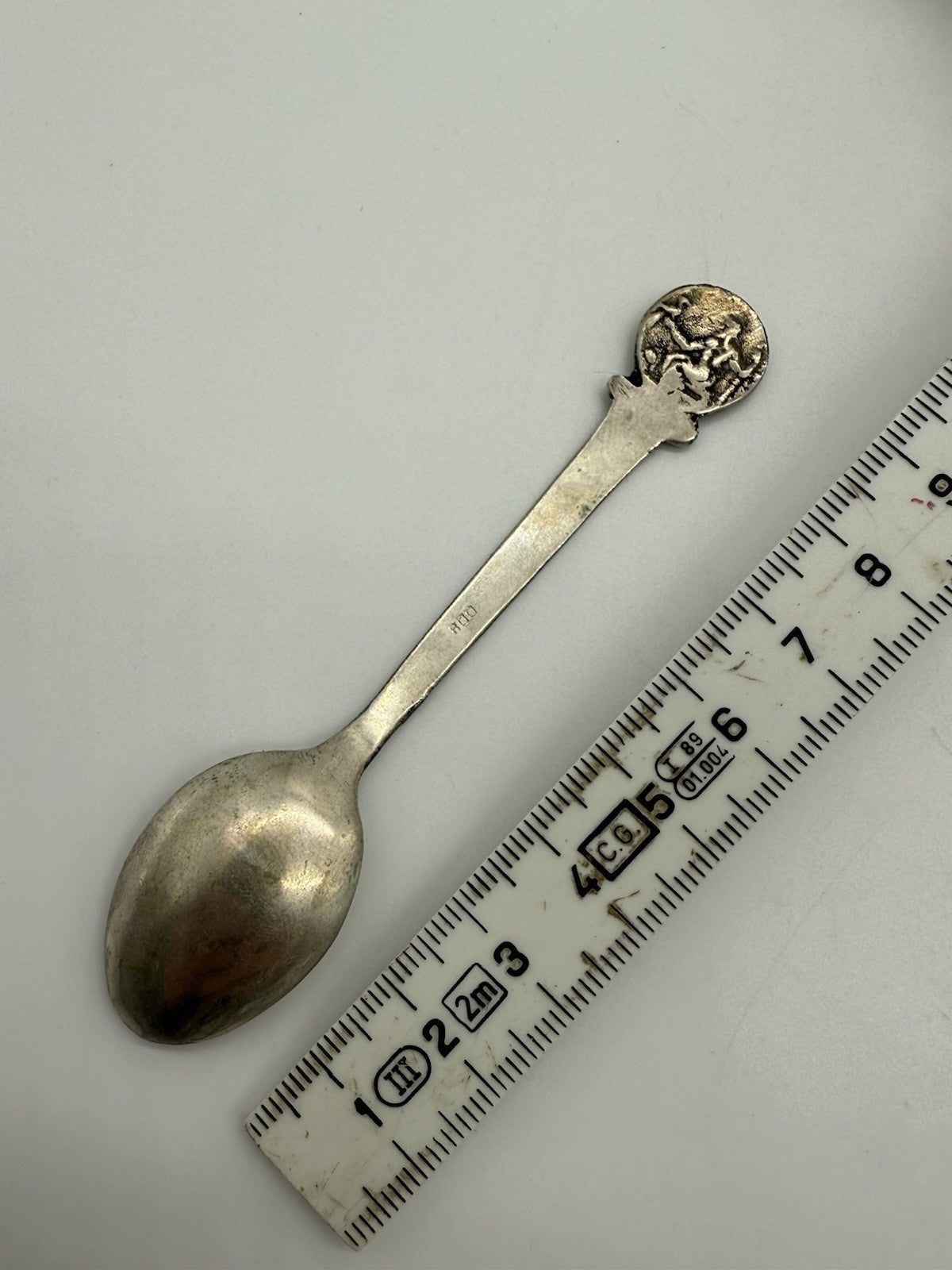VINTAGE 800 SILBER SOUVENIR LÖFFEL - GRIECHENLAND, ATHEN