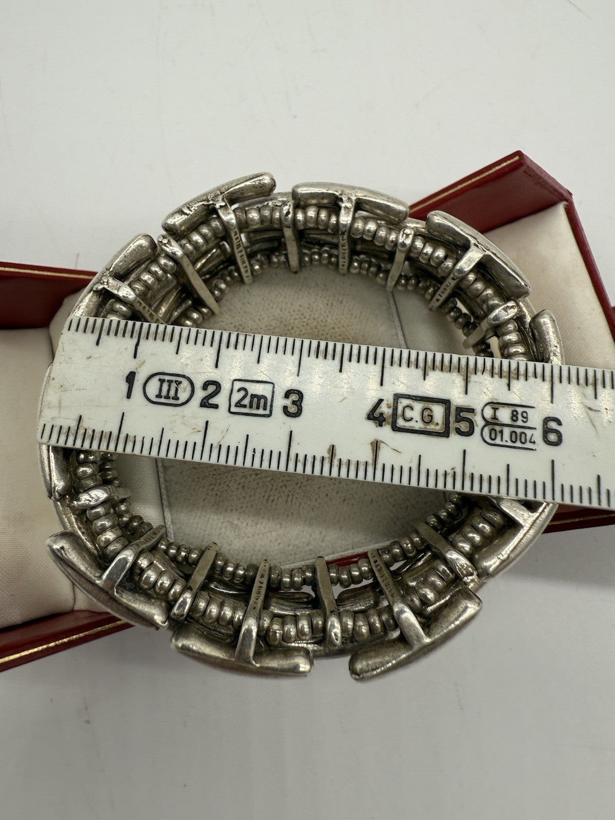 SCHICKES BREITES VINTAGE DESIGNER ARMBAND BEWEGLICH