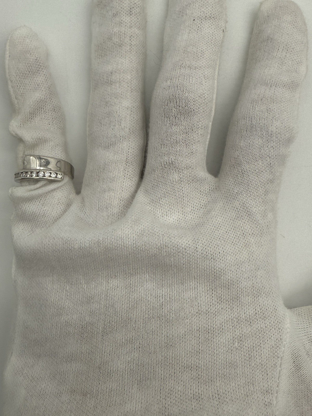 VINTAGE DAMEN RING IN 925 SILBER MIT ZIRKONIA IM WICKELDESIGN GR.53