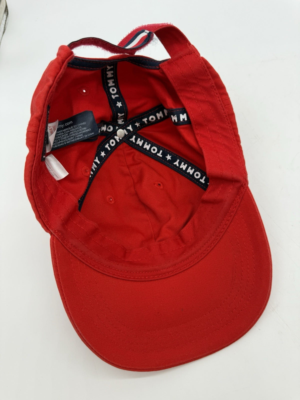 TOMMY HILFIGER HUT/MÜTZE KOPFBEDECKUNG ROT
