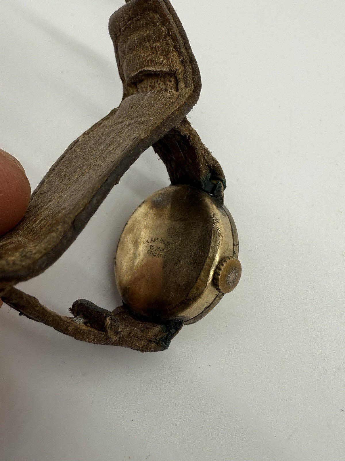 VINTAGE GOLD-PLATED DAMENUHR ARMBANDUHR GERMANY
