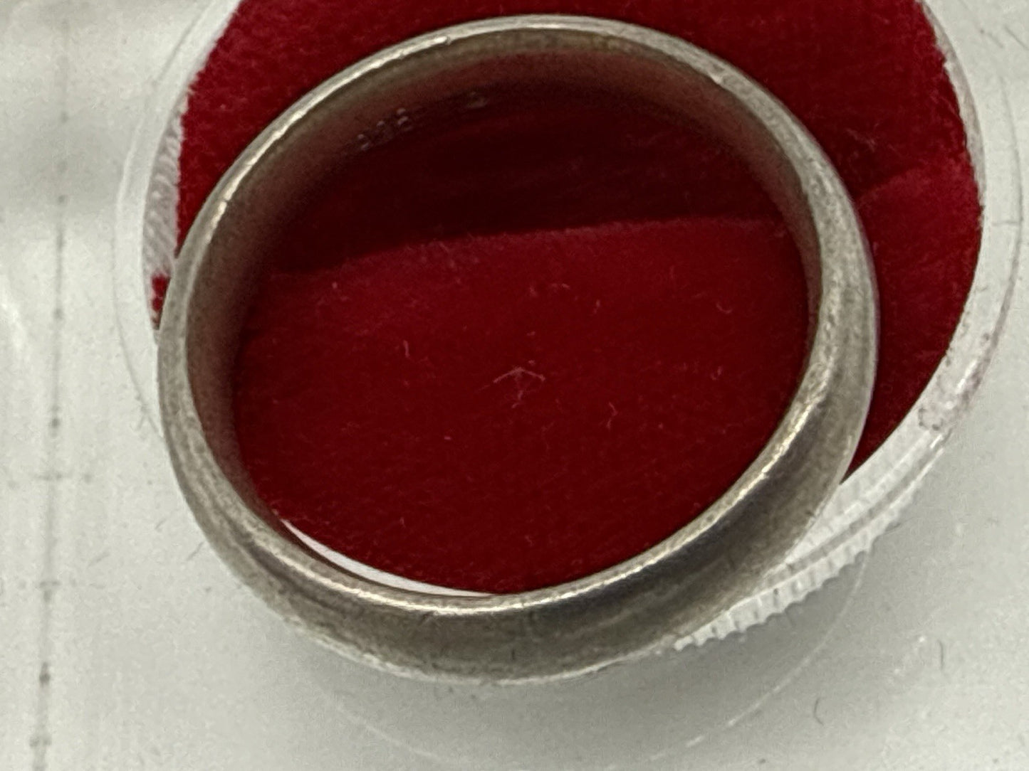 VINTAGE BANDRING 925 SILBER RING GR.64