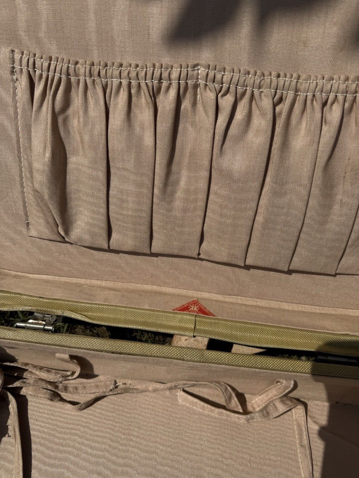 VINTAGE REISEKOFFER KINDELBRÜCK GERMANY 50er JAHRE, HARDCASE TASCHE