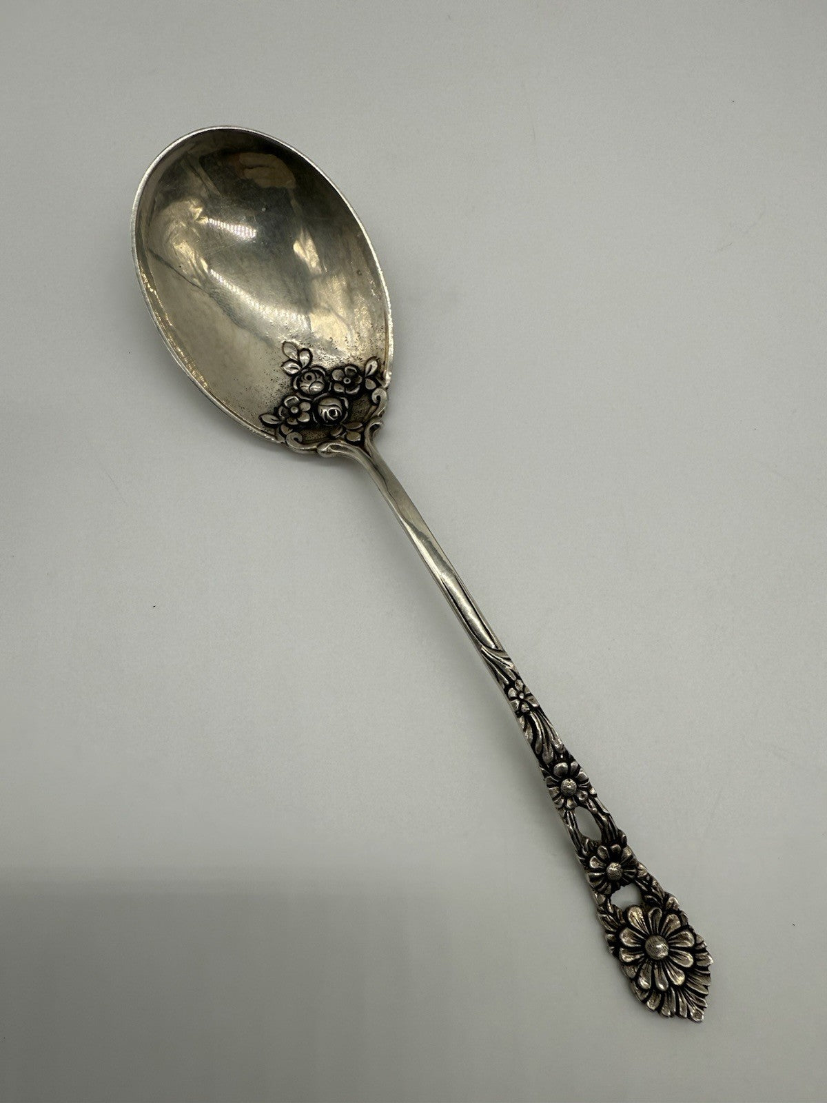 800 SILBER HILDESHEIMER ROSE SAHNELÖFFEL BESTECK TAFELSILBER ANTIK