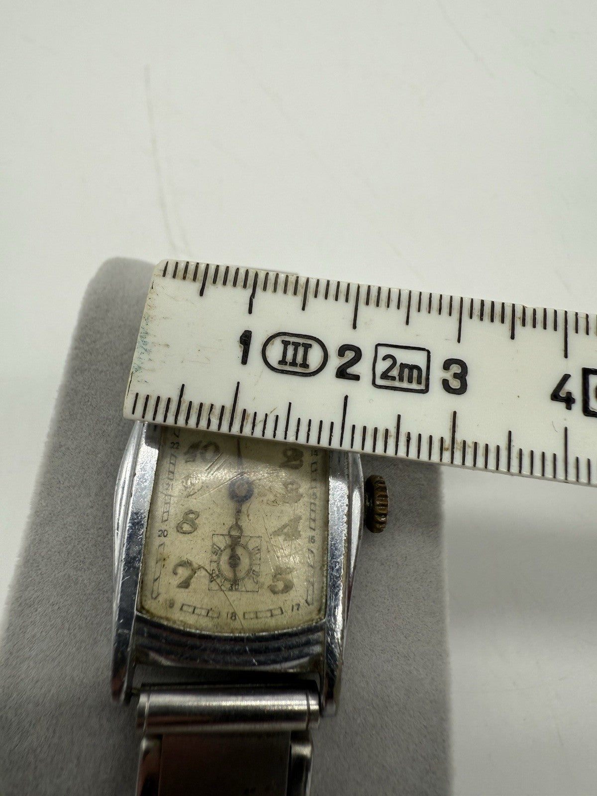 VINTAGE ART DECO UHR DEUTSCHLAND 2. WELTKRIEG MILITÄR UHR