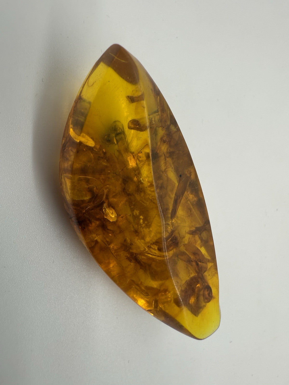 BERNSTEIN BROSCHE ECHT BERNSTEIN SCHMUCK VINTAGE