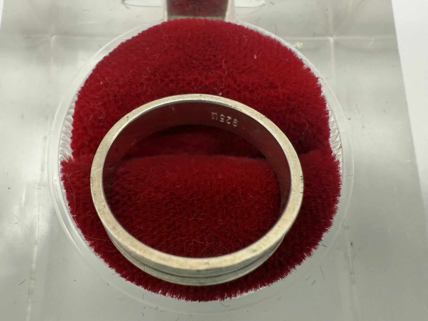 FABELHAFTER VINTAGE STERLING SILBER BANDRING 925 SILBER GR.55