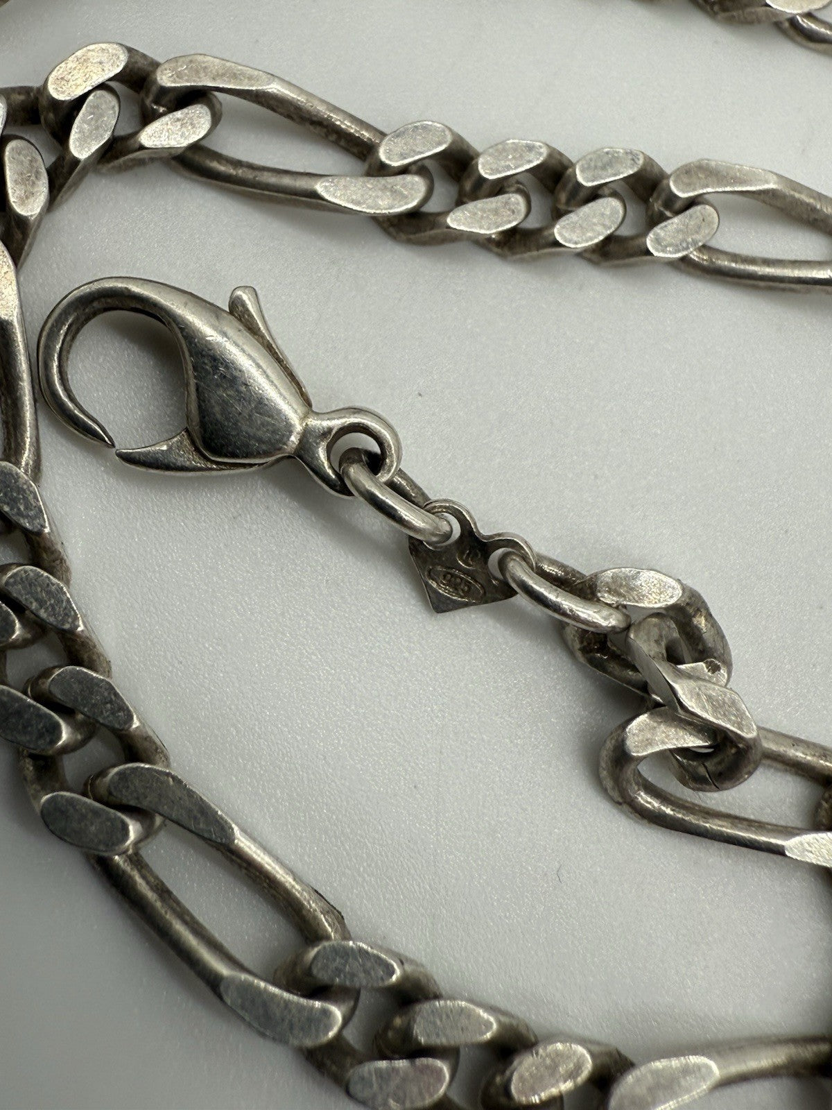 VINTAGE 925 SILBER FIGARO KETTE 27g 52cm