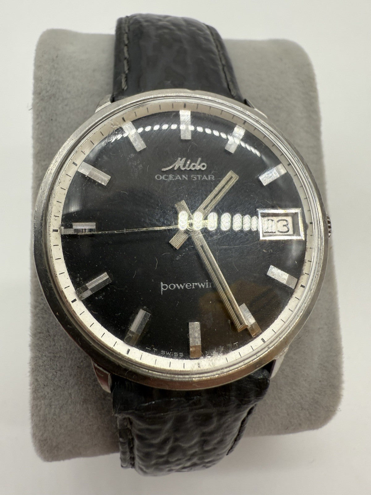 MIDO OCEAN STAR POWERWIND HERREN UHR VINTAGE ARMBANDUHR 5007