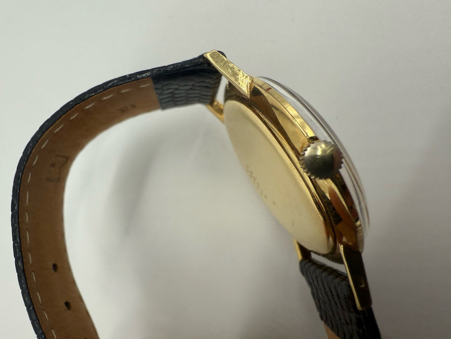 VINTAGE BAUME & MERCIER GENEVE 750/18K GELBGOLD HANDAUFZUG