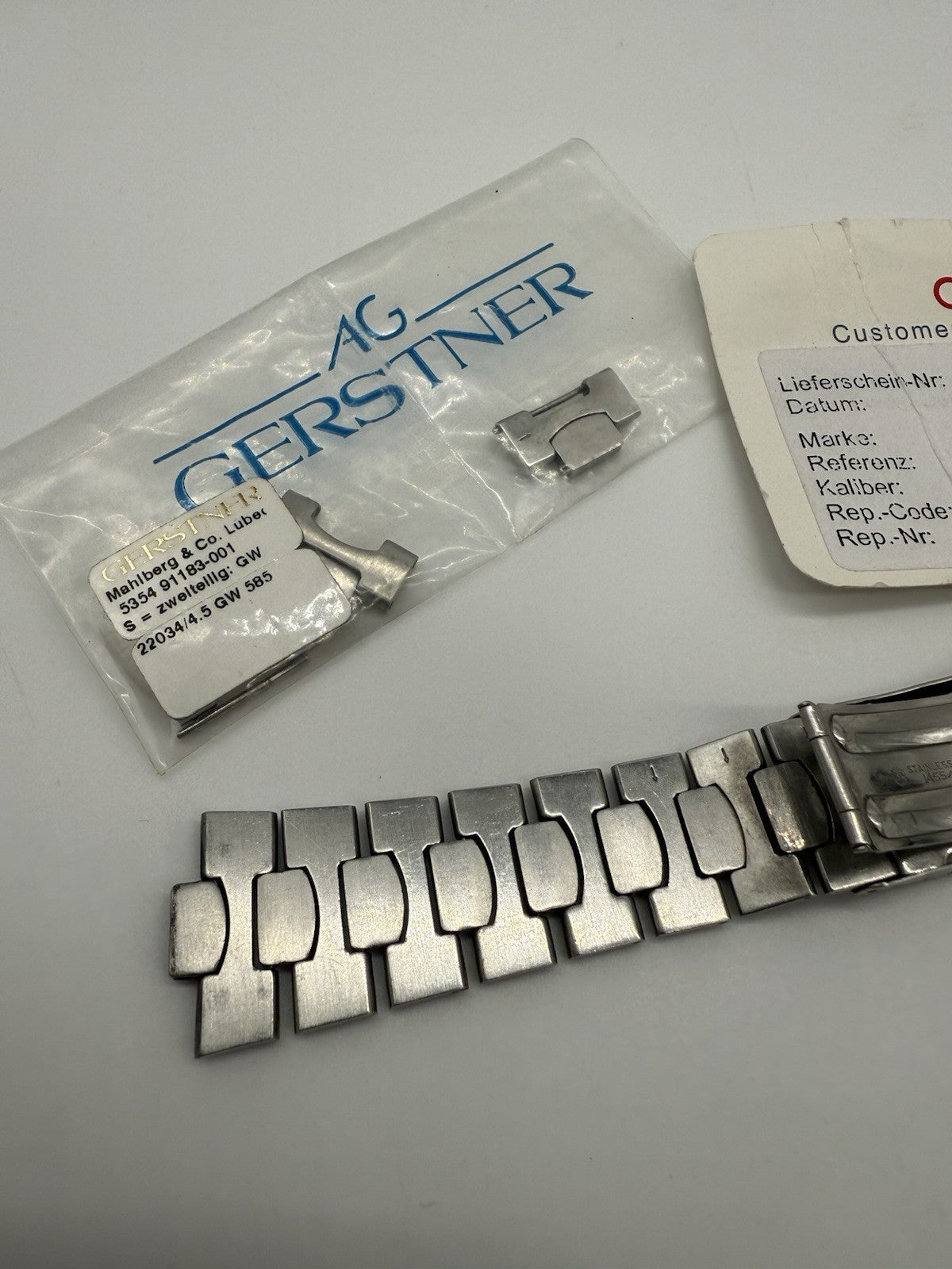 OMEGA SEAMASTER 200M STAHL ARMBAND BRACELET 19MM VINTAGE