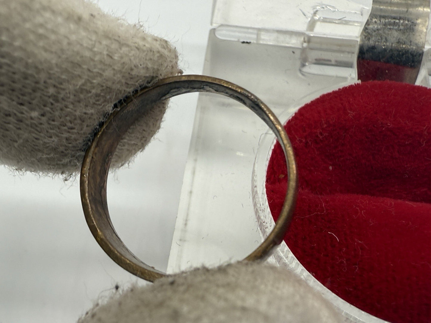 ANTIKER RING MIT GRIECHISCHEM MUSTER GR.53