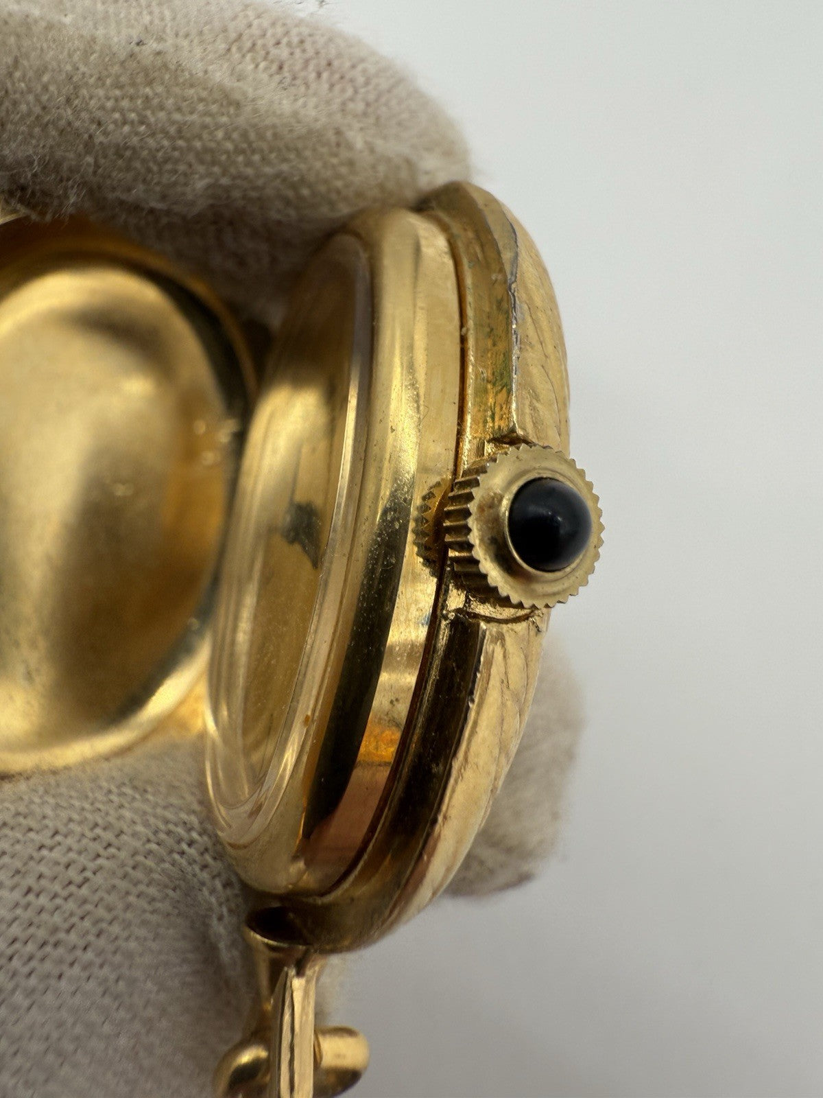 VINTAGE ROYAL SPRUNGDECKELUHR GOLD DOUBLE SWISS MADE LÄUFT