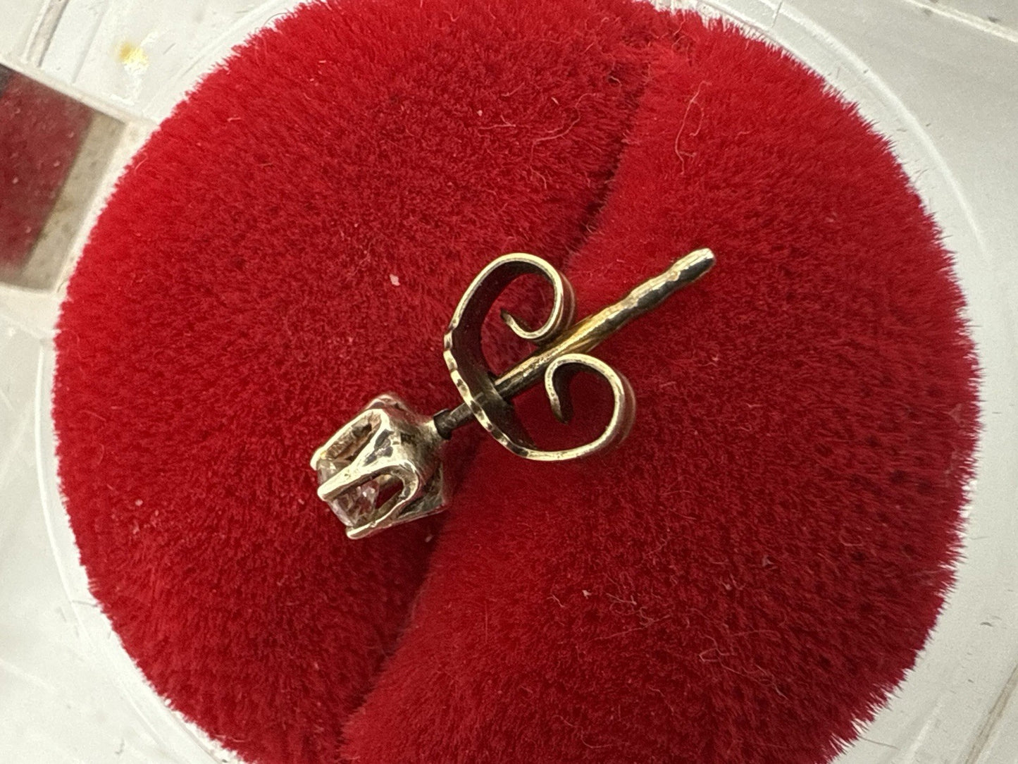 DIAMANT BRILLANT OHRSTECKER 375 GELBGOLD