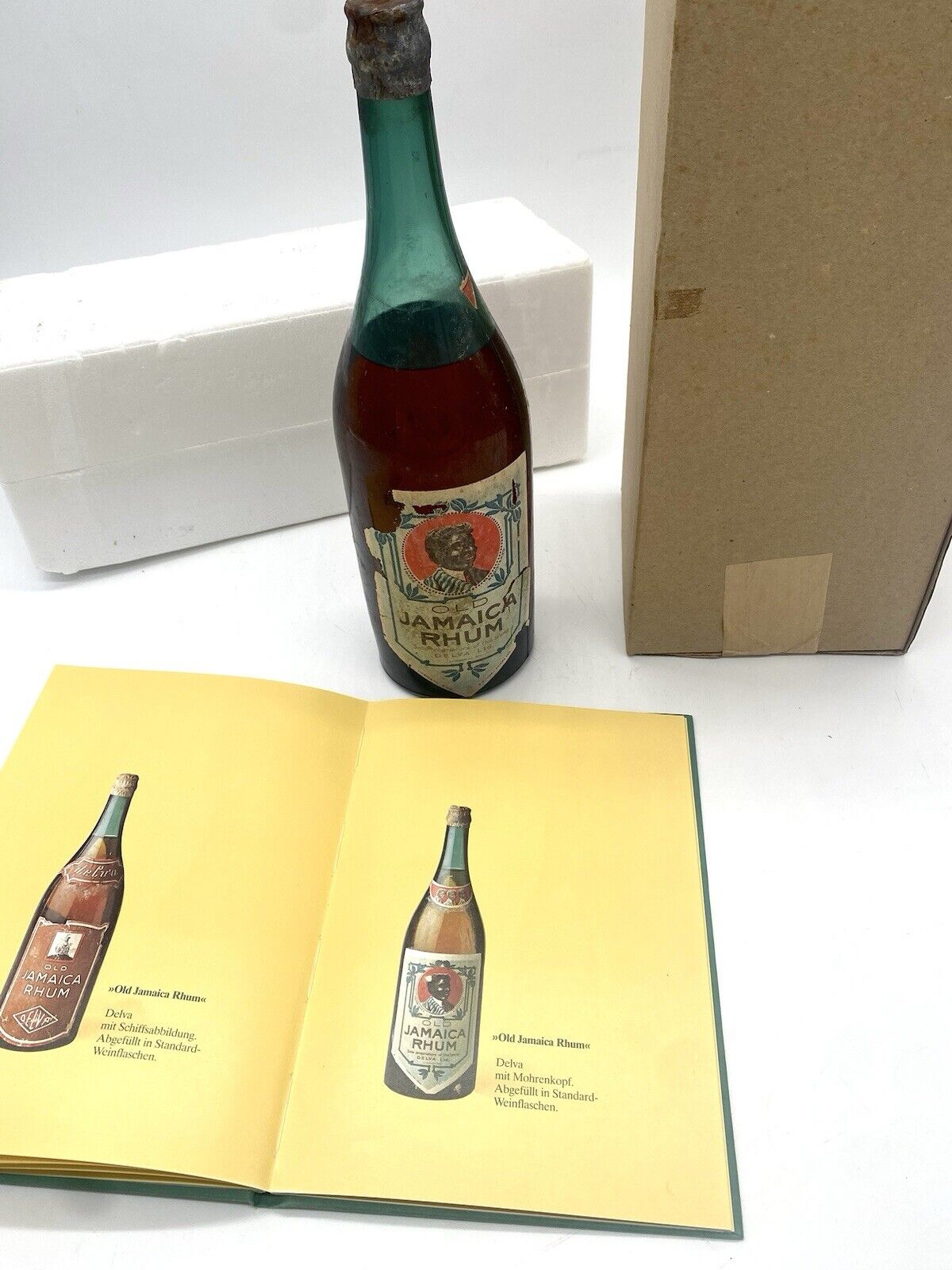 Rum Jamaica Old Rhum Firma Delva Erwin Rommel Schnaps Afrikakorps 1942