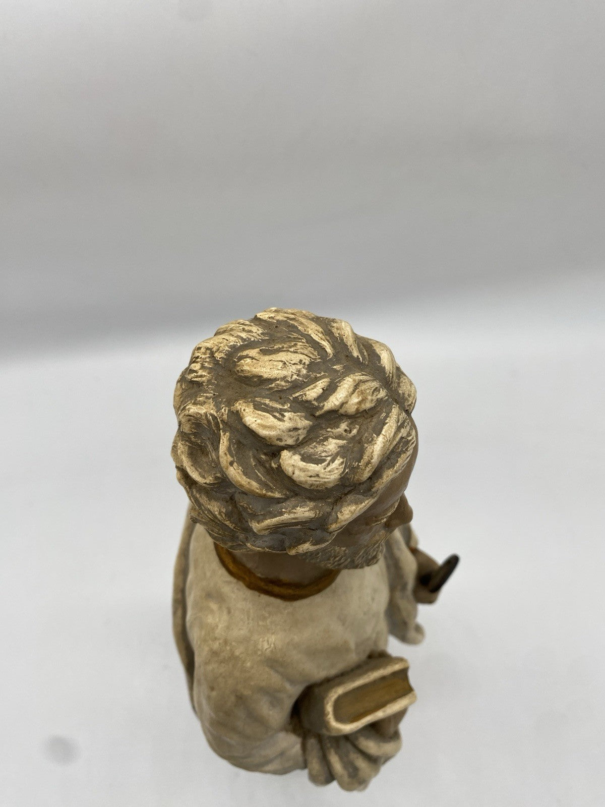HEILIGER PETRUS MIT SCHLÜSSEL HEILIGENFIGUR GIPS 45cm