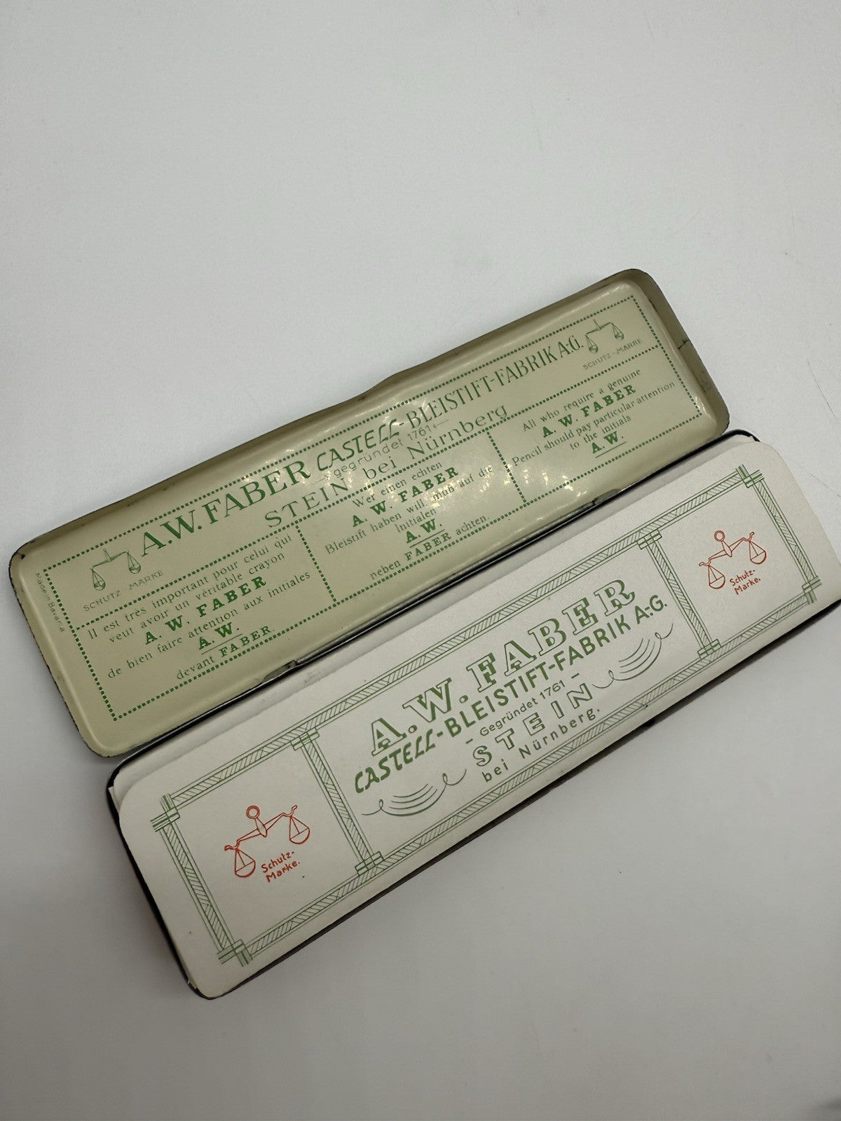 VINTAGE A.W FABER CASTELL 9100 FEINSTE UND BESTE KOPIERSTIFTE TOP ZUSTAND