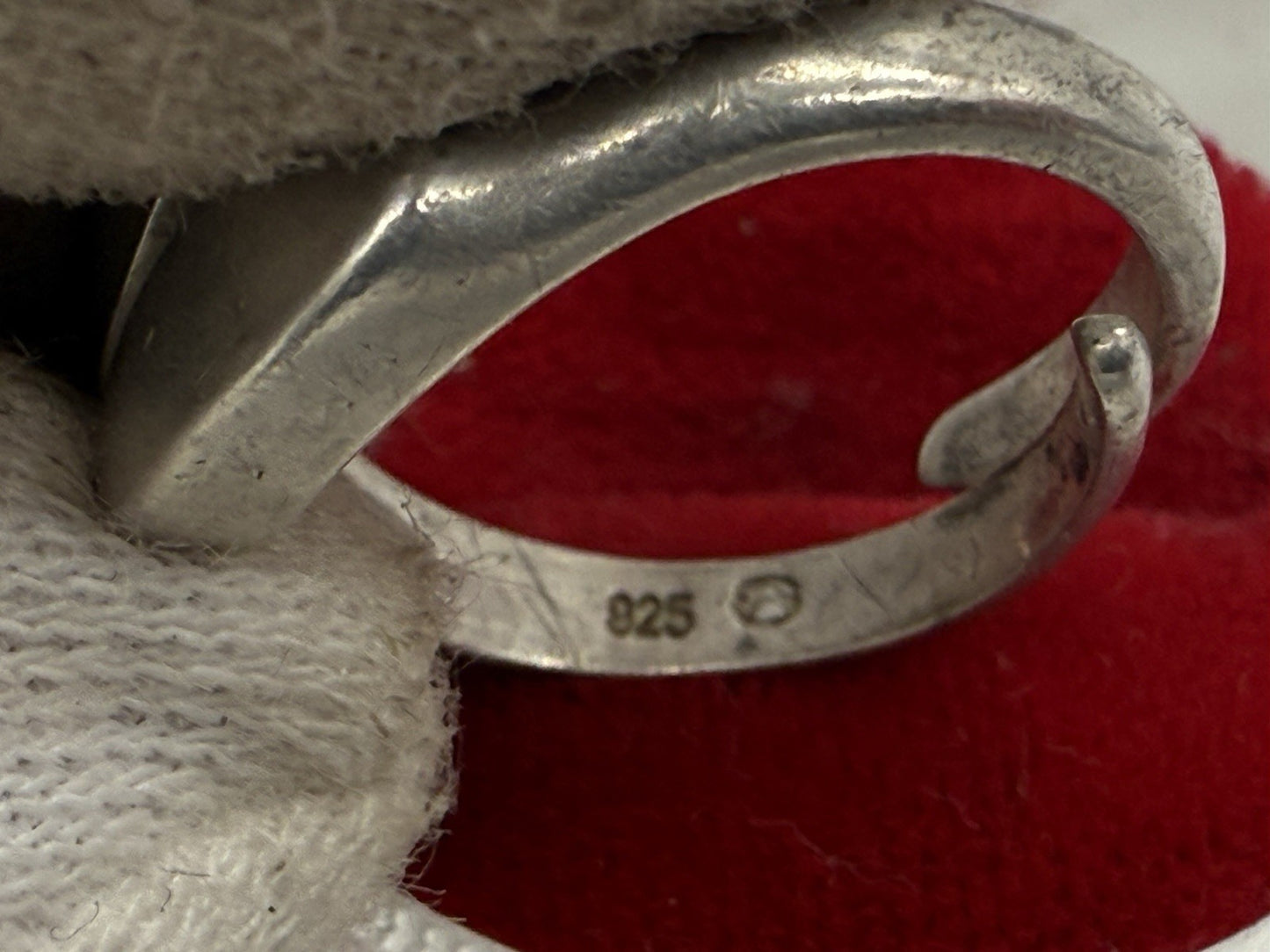 ABSTRAKTR 925 STERLING SILBER RING OFFEN