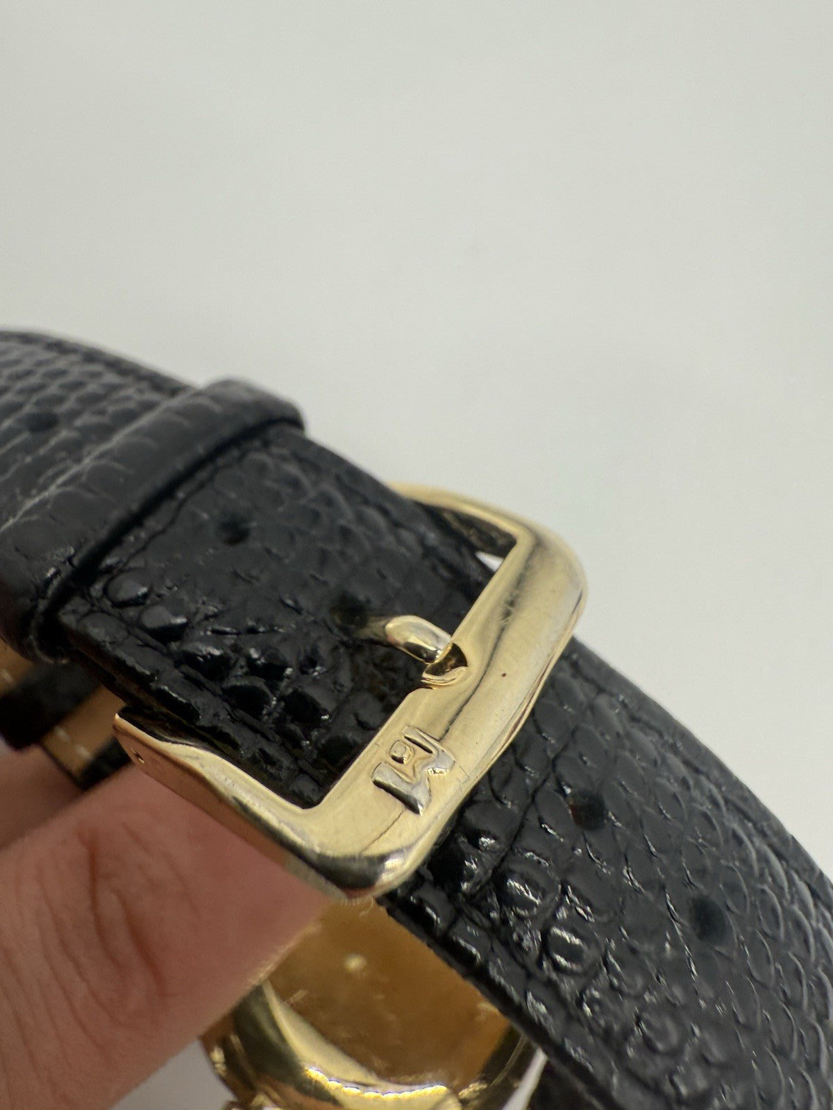 VINTAGE BAUME & MERCIER GENEVE 750/18K GELBGOLD HANDAUFZUG