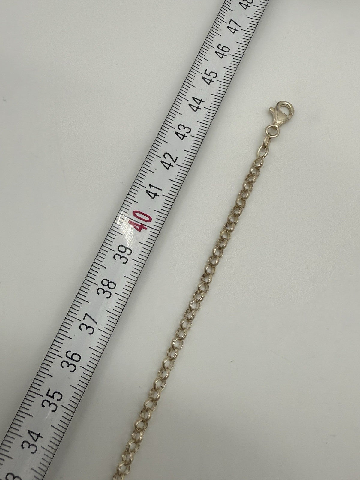 VINTAGE ENGEL-KETTE MIT KREUZEN & HERZ - 925 SILBER STATEMENT-SCHMUCK