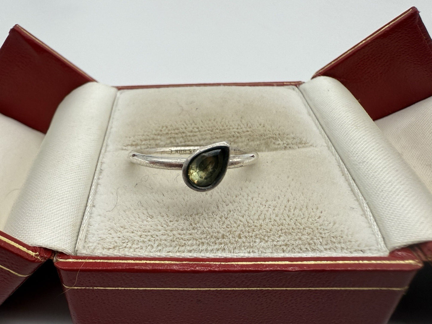 HANS HENRIK NYGAARD DÄNISCHER 925 STERLING SILBER RING. GRÖßE: 58