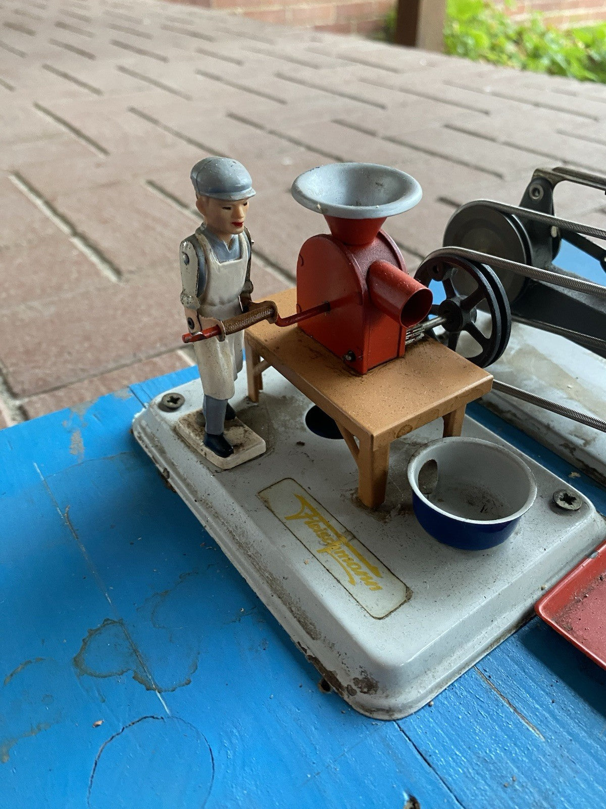 VINTAGE DAMPFMASCHINE WILESCO MIT VIEL ZUBEHÖR, FLEISCHMANN etc.