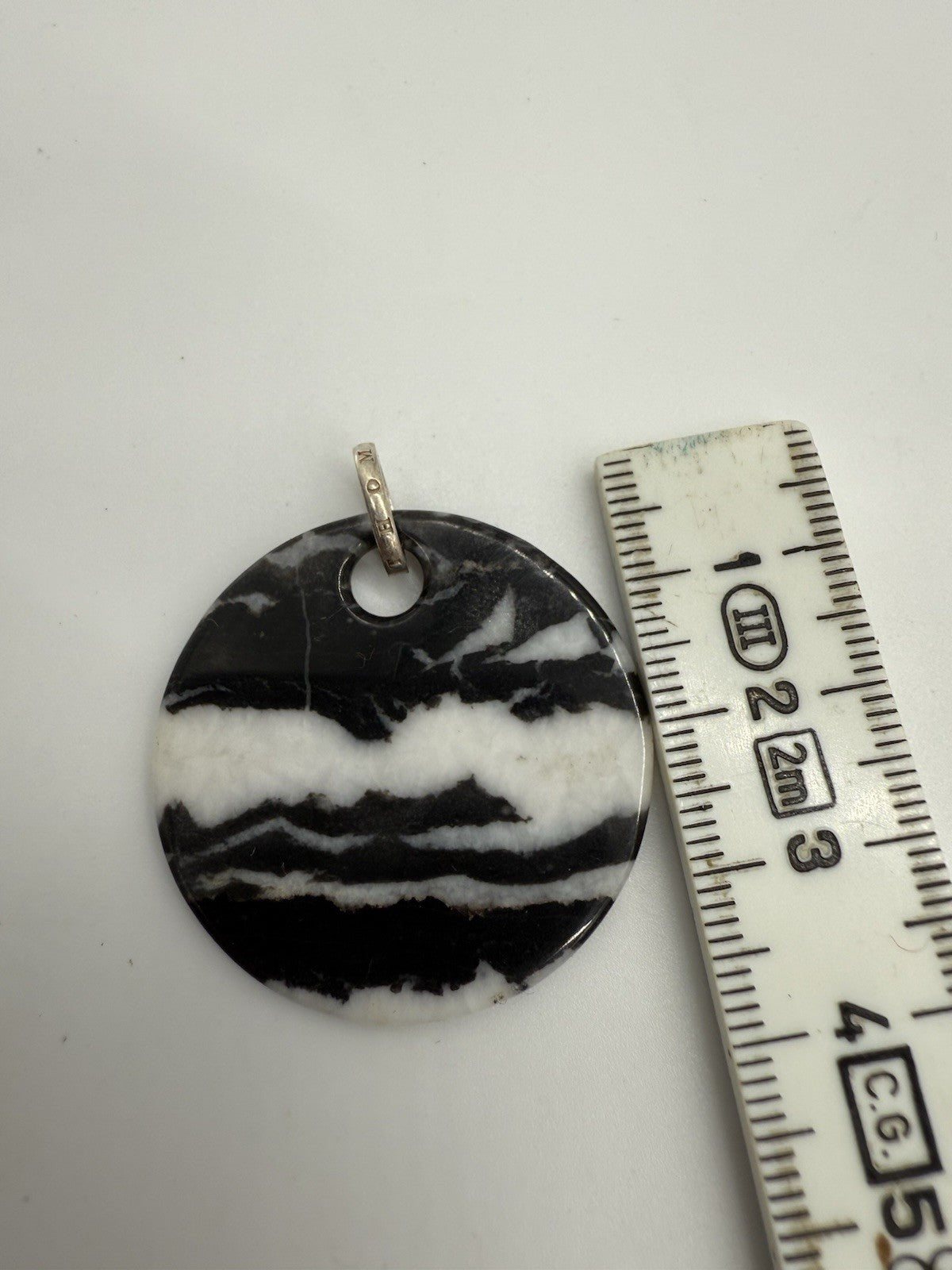 THOMAS SABO GROßE ZEBRAJASPIS SCHEIBE ANHÄNGER