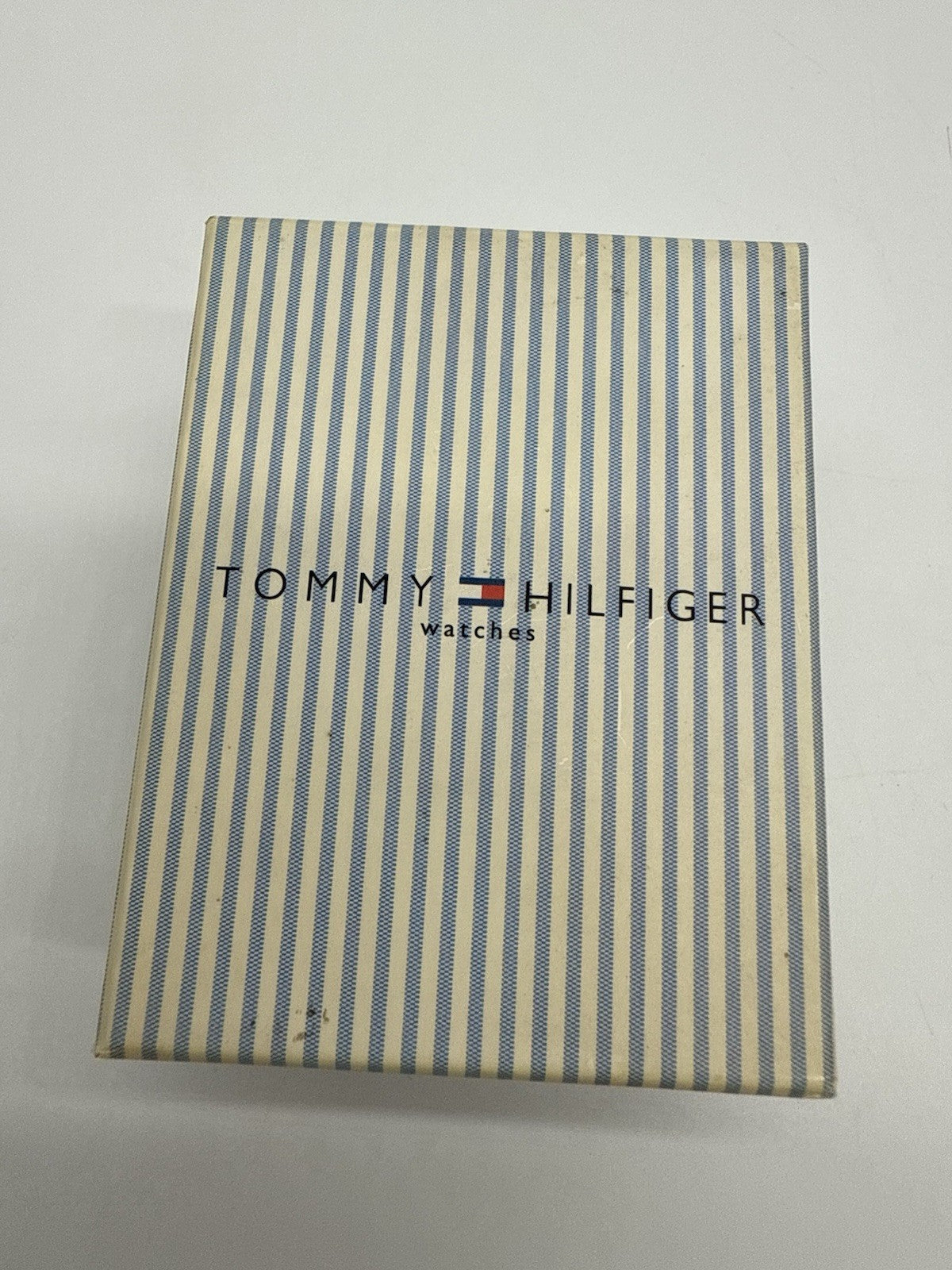 VINTAGE TOMMY HILFIGER CHRONO DATUM & TAG ARMBANDUHR