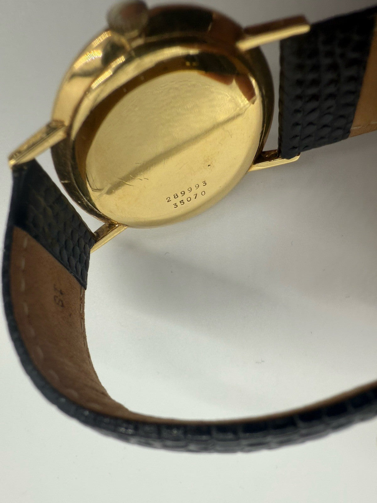 VINTAGE BAUME & MERCIER GENEVE 750/18K GELBGOLD HANDAUFZUG