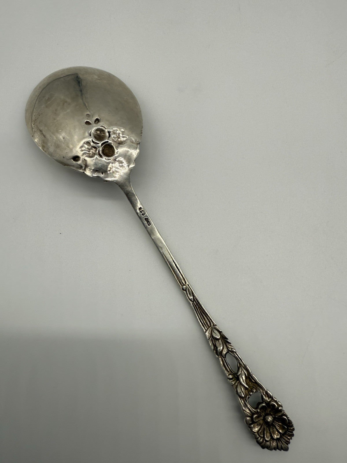 800 SILBER HILDESHEIMER ROSE SAHNELÖFFEL BESTECK TAFELSILBER ANTIK