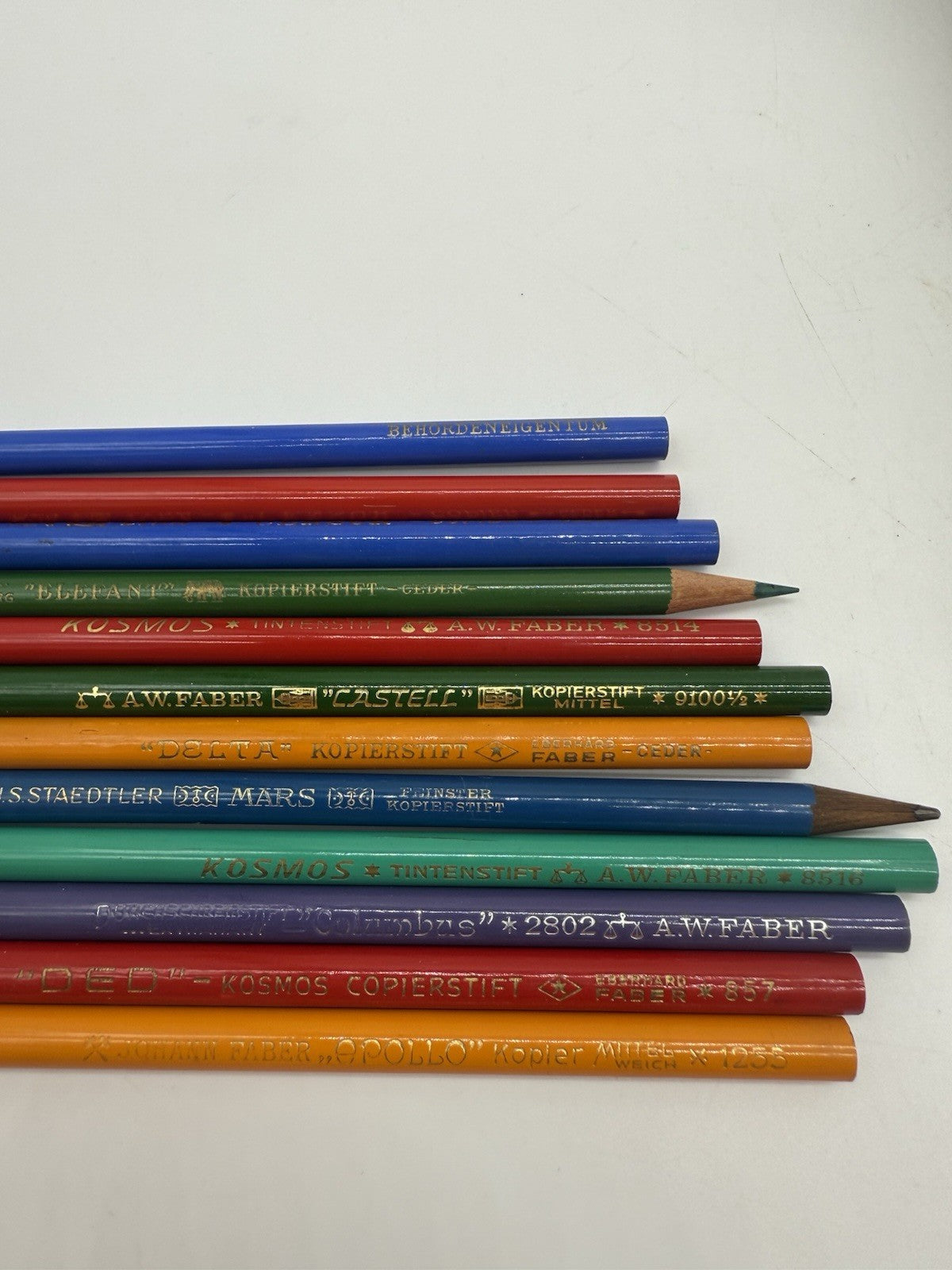 VINTAGE A.W FABER CASTELL 9100 FEINSTE UND BESTE KOPIERSTIFTE TOP ZUSTAND