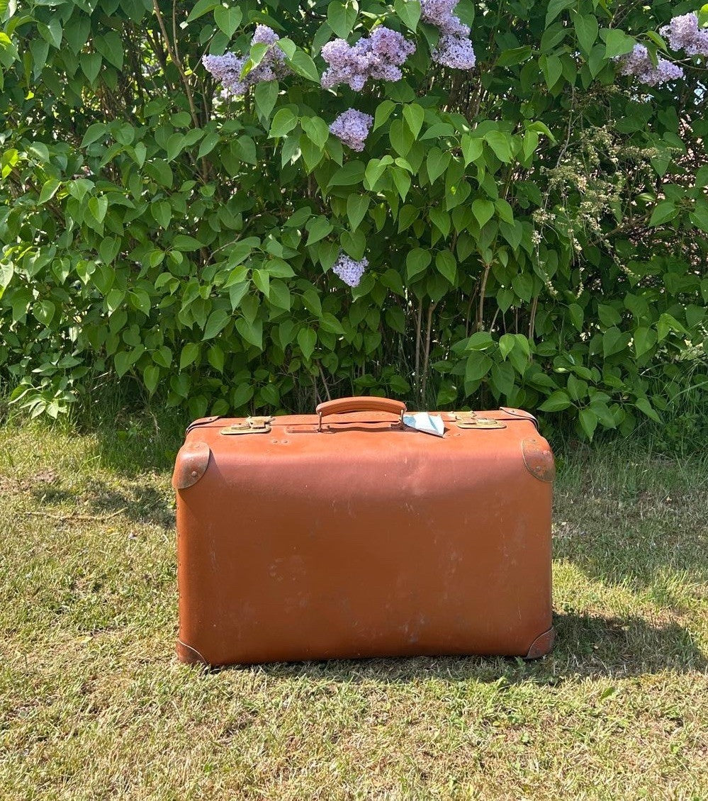 VINTAGE REISEKOFFER RETRO 60er HARDCASE TASCHE OLDTIMER