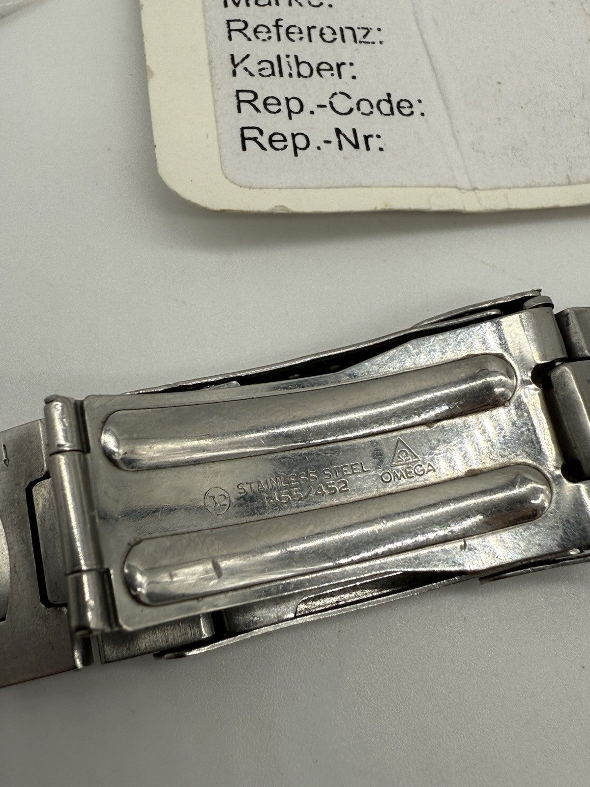 OMEGA SEAMASTER 200M STAHL ARMBAND BRACELET 19MM VINTAGE
