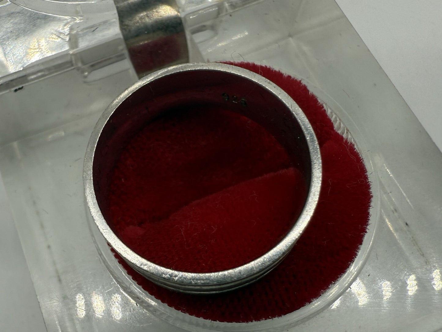 VINTAGE 925 STERLING SILBER BANDRING GR.60
