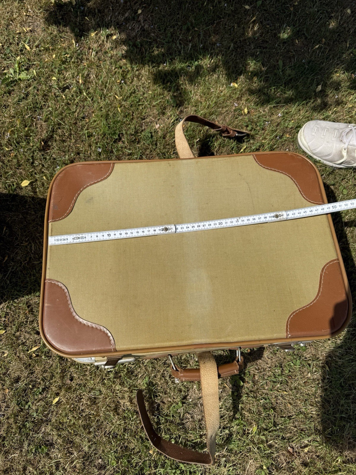 VINTAGE REISEKOFFER KINDELBRÜCK GERMANY 50er JAHRE, HARDCASE TASCHE