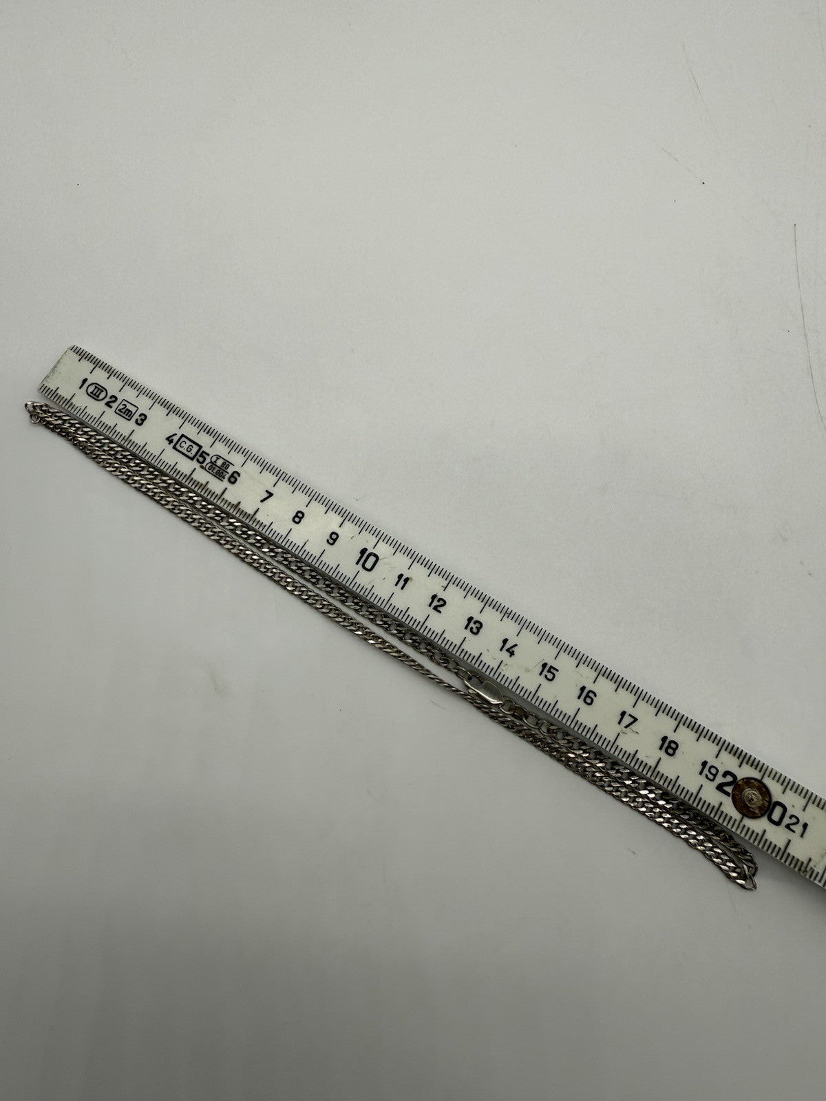 INTAGE PANZERKETTE 925 STERLING SILBER HALSKETTE 42cm