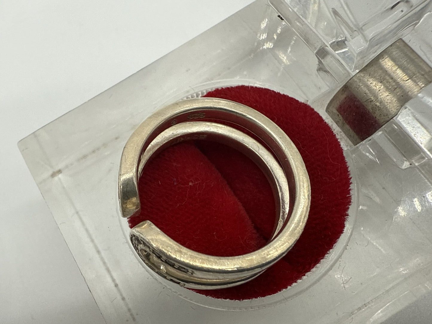 VINTAGE ESPRIT STERLING SILBER RING MIT ZIRKONIA GR.57