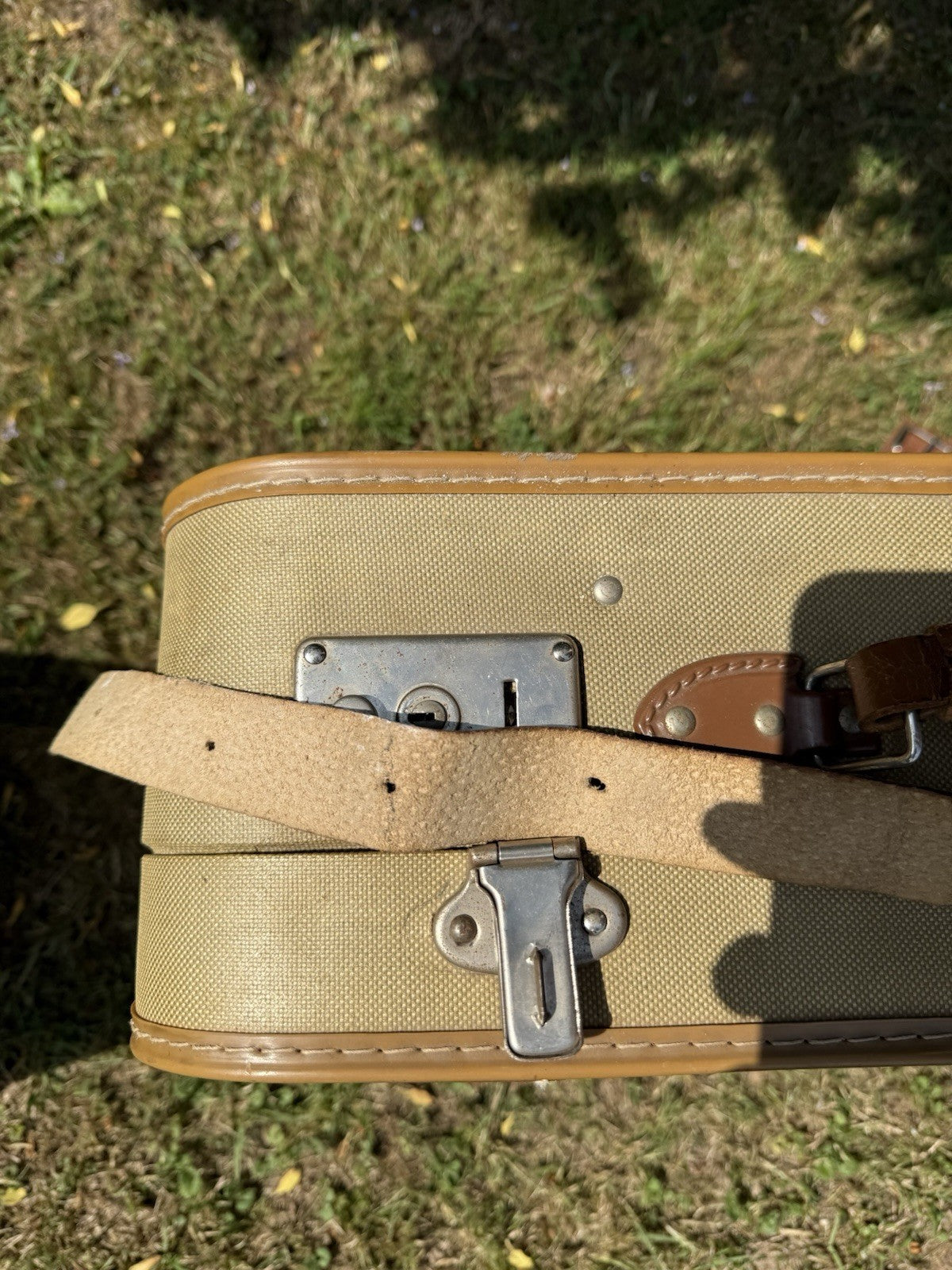 VINTAGE REISEKOFFER KINDELBRÜCK GERMANY 50er JAHRE, HARDCASE TASCHE