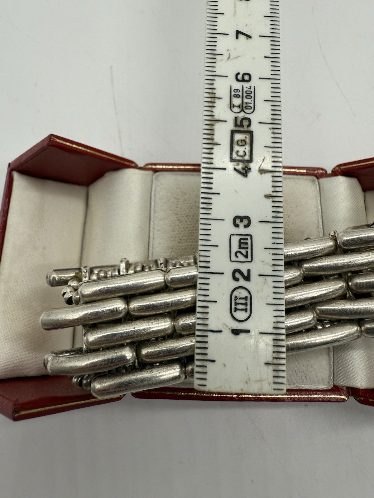 SCHICKES BREITES VINTAGE DESIGNER ARMBAND BEWEGLICH