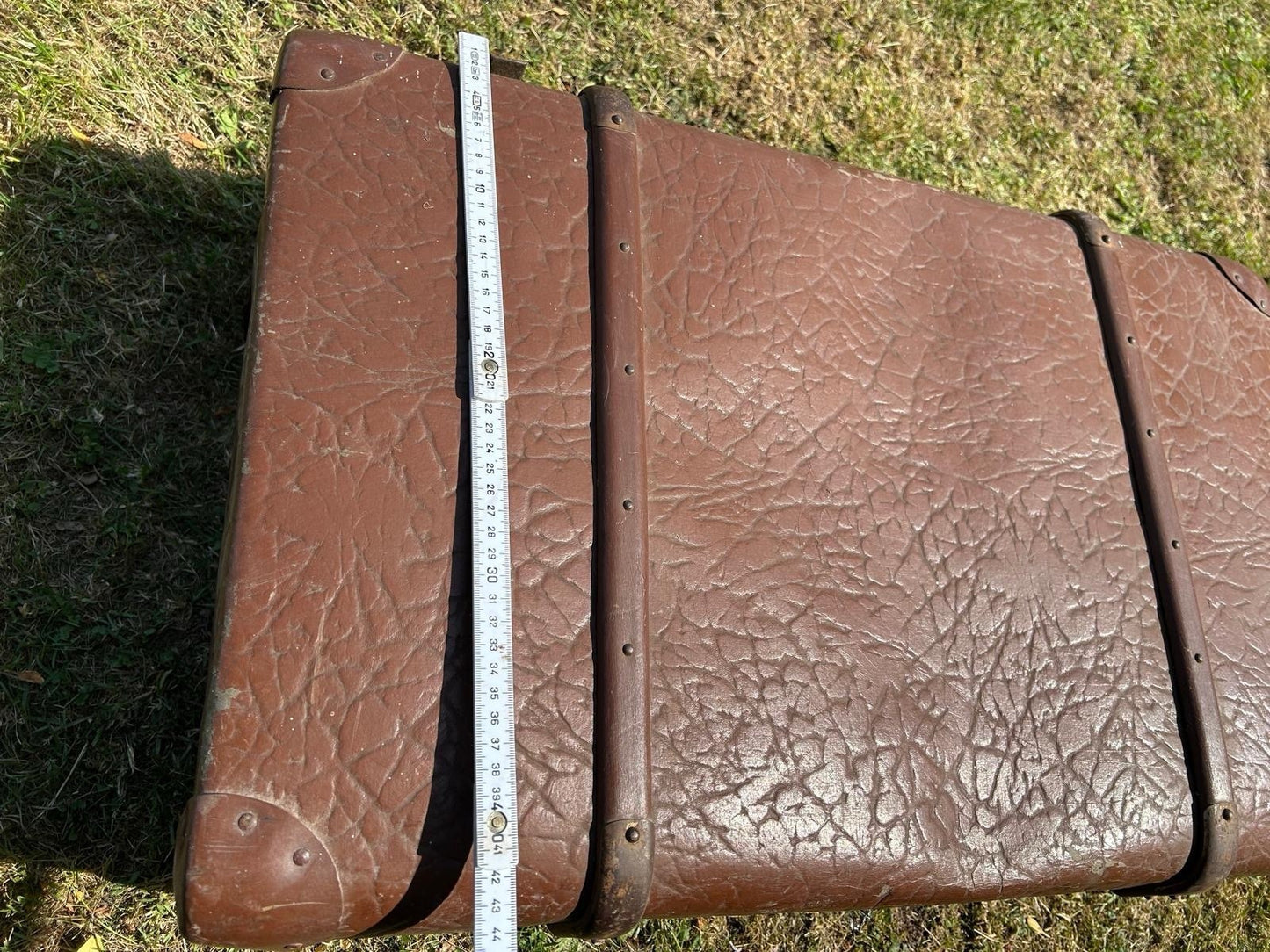 VINTAGE REISEKOFFER 50er JAHRE HARDCASE TASCHE OLDTIMER