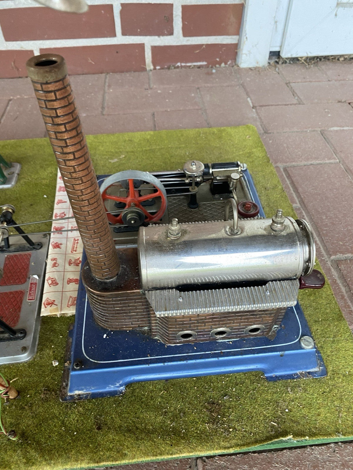 VINTAGE DAMPFMASCHINE WILESCO MIT VIEL ZUBEHÖR