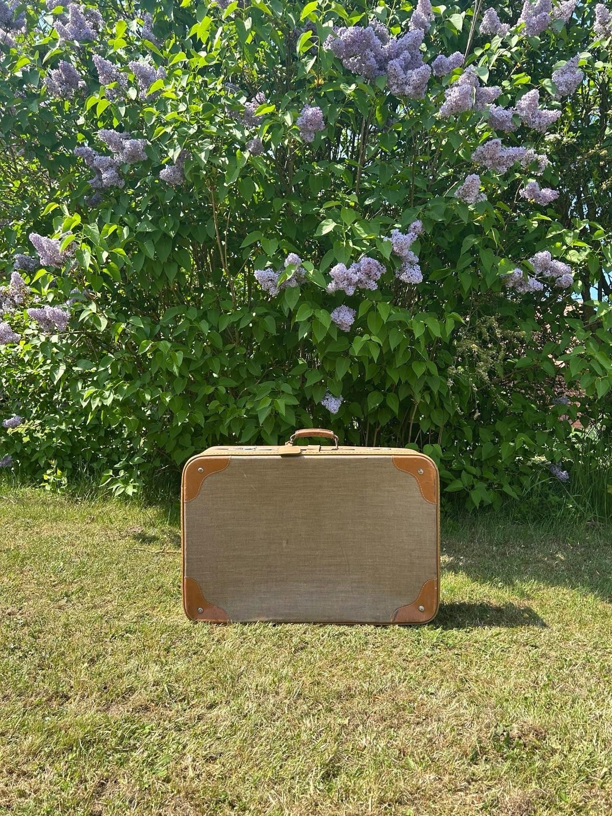 VINTAGE REISEKOFFER RETRO 50er JAHRE HARDCASE TASCHE OLDTIMER