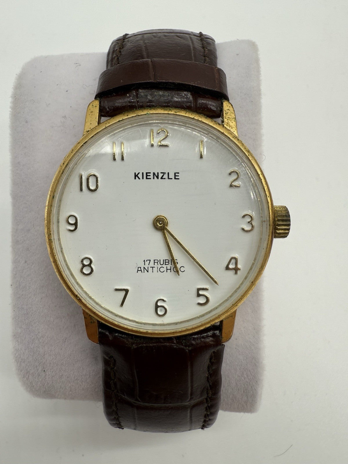 VINTAGE KIENZLE 17 RUBIS ANTICHOC ARMBANDUHR HERREN UHR