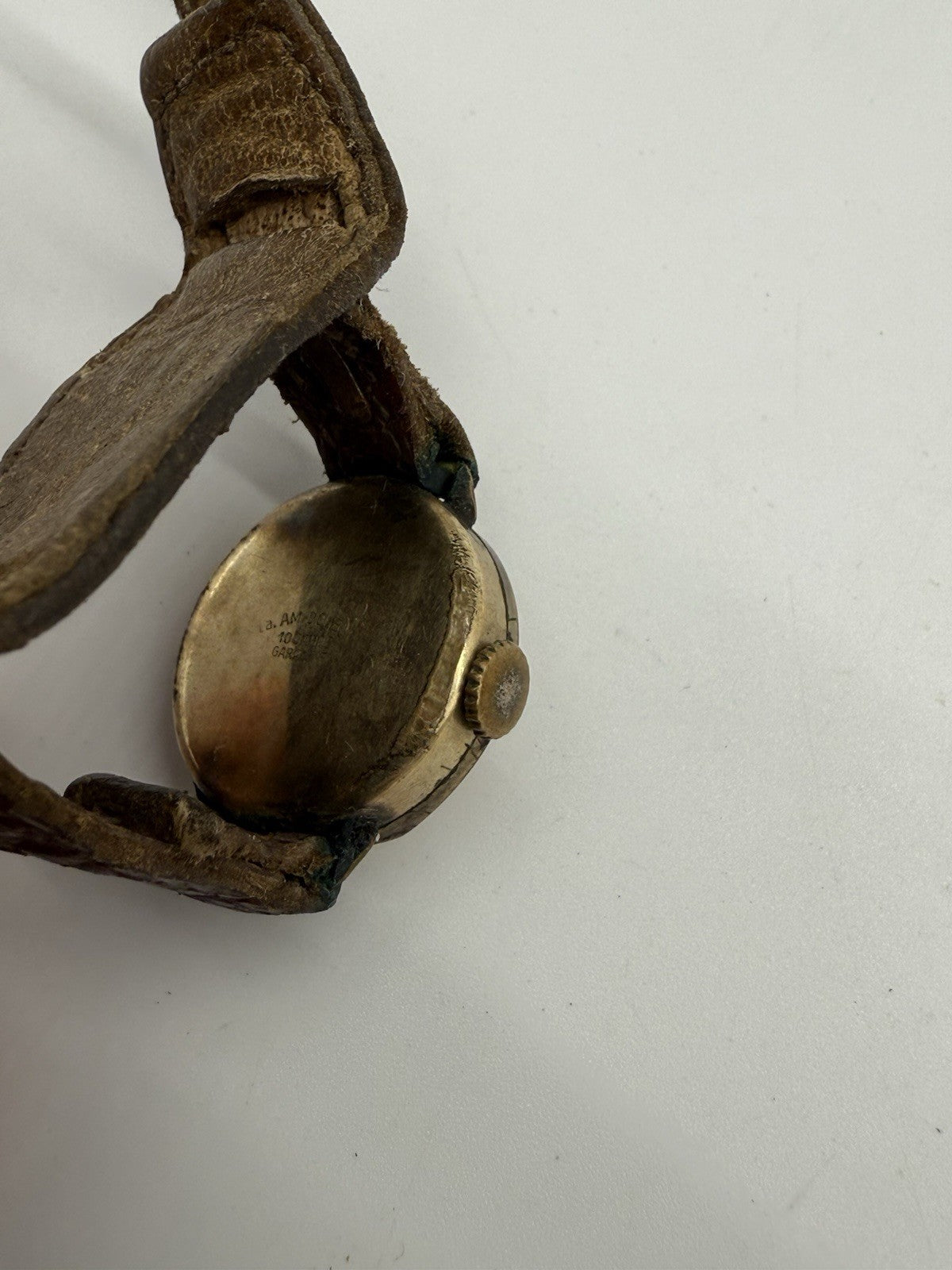 VINTAGE GOLD-PLATED DAMENUHR ARMBANDUHR GERMANY
